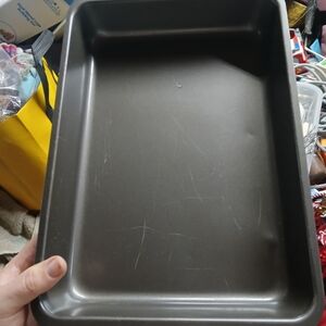Baker's Secret Nonstick Carbon Steel Roaster Pan.